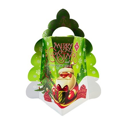 Набір новорічний ЖИТОМИРСЬКІ ЛАСОЩІ Ялинка Сніговика, 250г